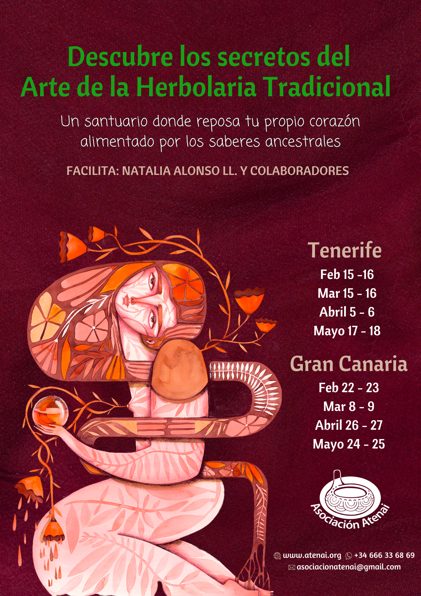 Formación el Arte de la Herbolaria Tradicional Tenerife - Gran Canaria